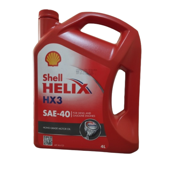 HX3 SAE 40 4L white bg